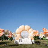 Mini Daisy - Peach Flower Bounce House