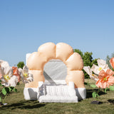Mini Daisy - Peach Flower Bounce House