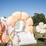 Mini Daisy - Peach Flower Bounce House