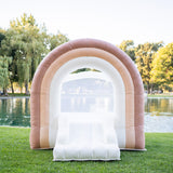 Mini Boho - Beige Rainbow Bounce House