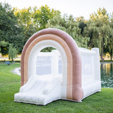 Mini Boho - Beige Rainbow Bounce House