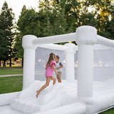 Mini Marcos - White COMBO Bounce House with Ball Pit