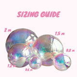 Pearl Drop Mirror Balls