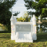 Mini Soirée (PREORDER) - White Bounce House with Clear Columns